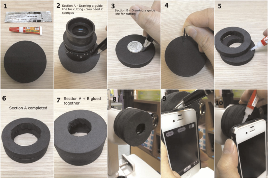 Mijlpaal Versterken strelen DIY – Smartphone Slit-Lamp adaptor | Journal of Mobile Technology in  Medicine
